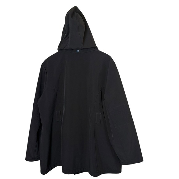 London Fog Women's Black Coat Jacket Detachable Hood No Belt Outdoor Winter XXL - Picture 5 of 10